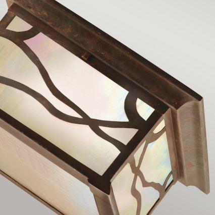 Quintiesse - Välilaelamp MORRIS 2xE27/60W/230V IP44 pronksviimistlusega