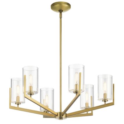 Quintiesse - lühter varrega NYE 6xE14/40W/230V Ø 71,1 cm kuldne