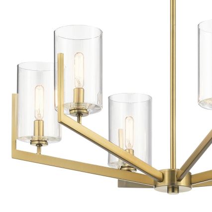 Quintiesse - lühter varrega NYE 6xE14/40W/230V Ø 71,1 cm kuldne