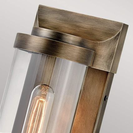 Quintiesse - Välisseinavalgusti PEARSON M 1xE27/60W/230V IP44 pronks