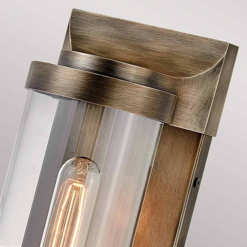 Quintiesse - Välisseinavalgusti PEARSON M 1xE27/60W/230V IP44 pronks