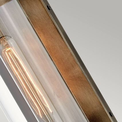 Quintiesse - Välisseinavalgusti PEARSON M 1xE27/60W/230V IP44 pronks