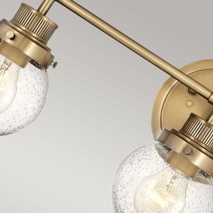 Quintiesse - Vannitoa seinavalgusti POPPY 3xE27/60W/230V IP44 kuldne