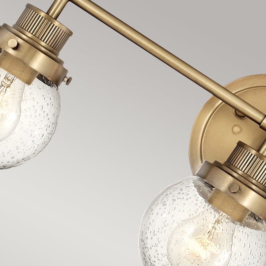 Quintiesse - Vannitoa seinavalgusti POPPY 3xE27/60W/230V IP44 kuldne