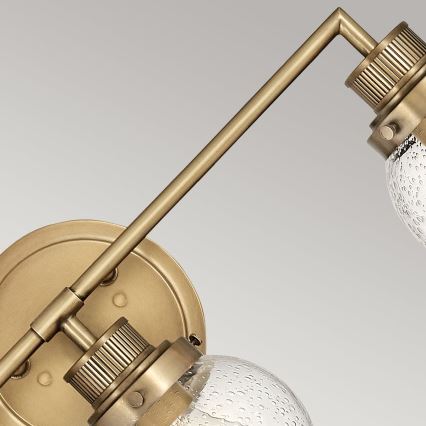 Quintiesse - Vannitoa seinavalgusti POPPY 3xE27/60W/230V IP44 kuldne