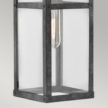 Quintiesse - Väline seinavalgusti PORTER M 1xE27/60W/230V IP44 must