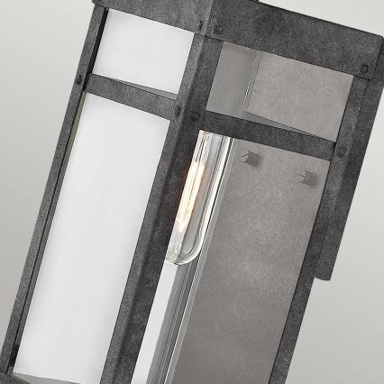 Quintiesse - Välisseinale kinnitatav seinavalgusti PORTER M 1xE27/60W/230V IP44 must