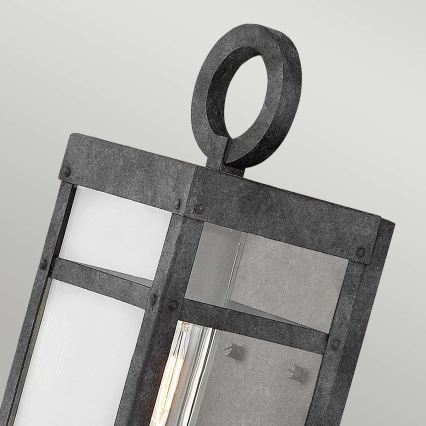 Quintiesse - Väline seinavalgusti PORTER S 1xE27/60W/230V IP44 must