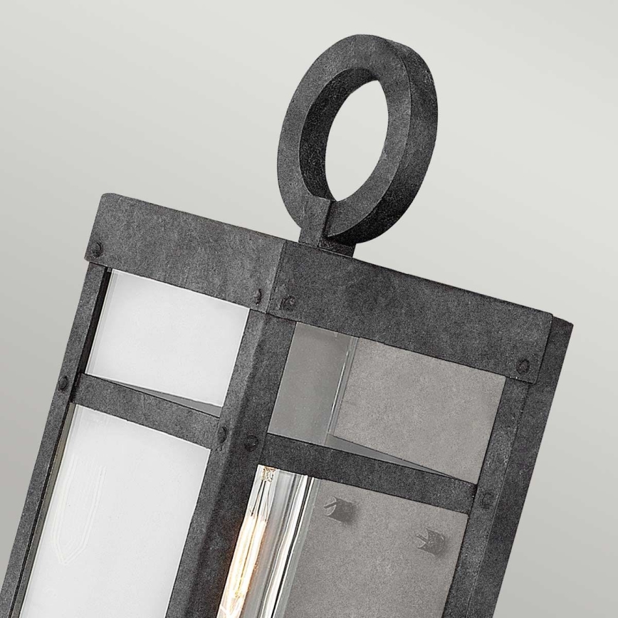 Quintiesse - Väline seinavalgusti PORTER S 1xE27/60W/230V IP44 must