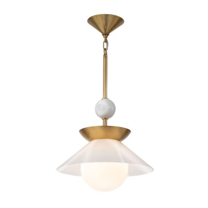 Quintiesse - Laelamp vardaga SAUCER M 1xE27/40W/230V läbimõõt 36,6 cm kuldne