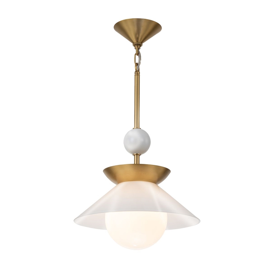 Quintiesse - Laelamp vardaga SAUCER M 1xE27/40W/230V läbimõõt 36,6 cm kuldne