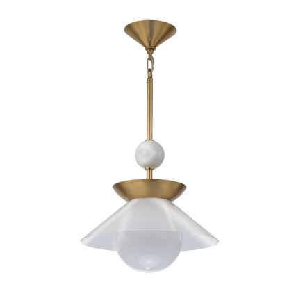 Quintiesse - Laelamp vardaga SAUCER M 1xE27/40W/230V läbimõõt 36,6 cm kuldne