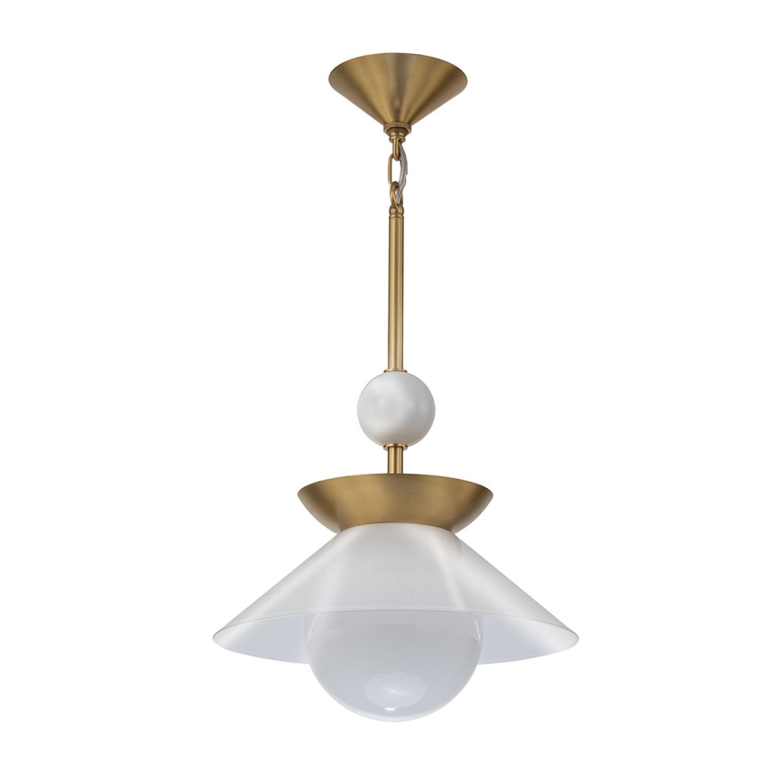 Quintiesse - Laelamp vardaga SAUCER M 1xE27/40W/230V läbimõõt 36,6 cm kuldne