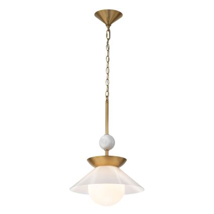 Quintiesse - Laelamp vardaga SAUCER M 1xE27/40W/230V läbimõõt 36,6 cm kuldne