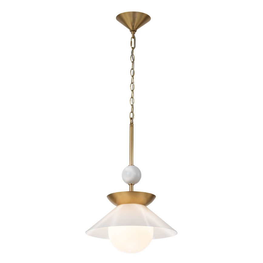 Quintiesse - Laelamp vardaga SAUCER M 1xE27/40W/230V läbimõõt 36,6 cm kuldne