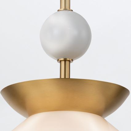 Quintiesse - Laelamp vardaga SAUCER M 1xE27/40W/230V läbimõõt 36,6 cm kuldne