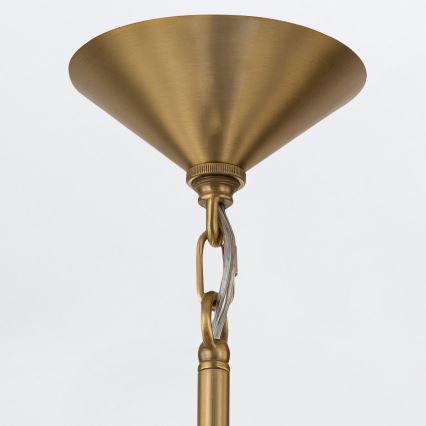 Quintiesse - Laelamp vardaga SAUCER M 1xE27/40W/230V läbimõõt 36,6 cm kuldne