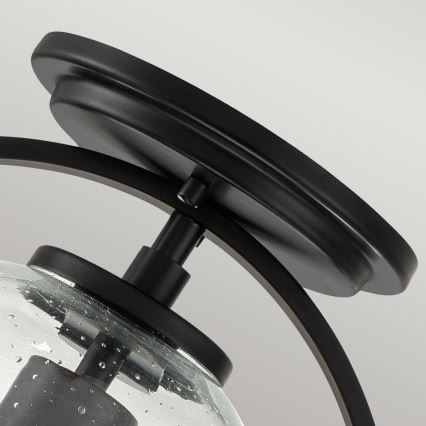 Quintiesse - laelamp SOMERSET 1xE27/60W/230V läbimõõt 28,2 cm must