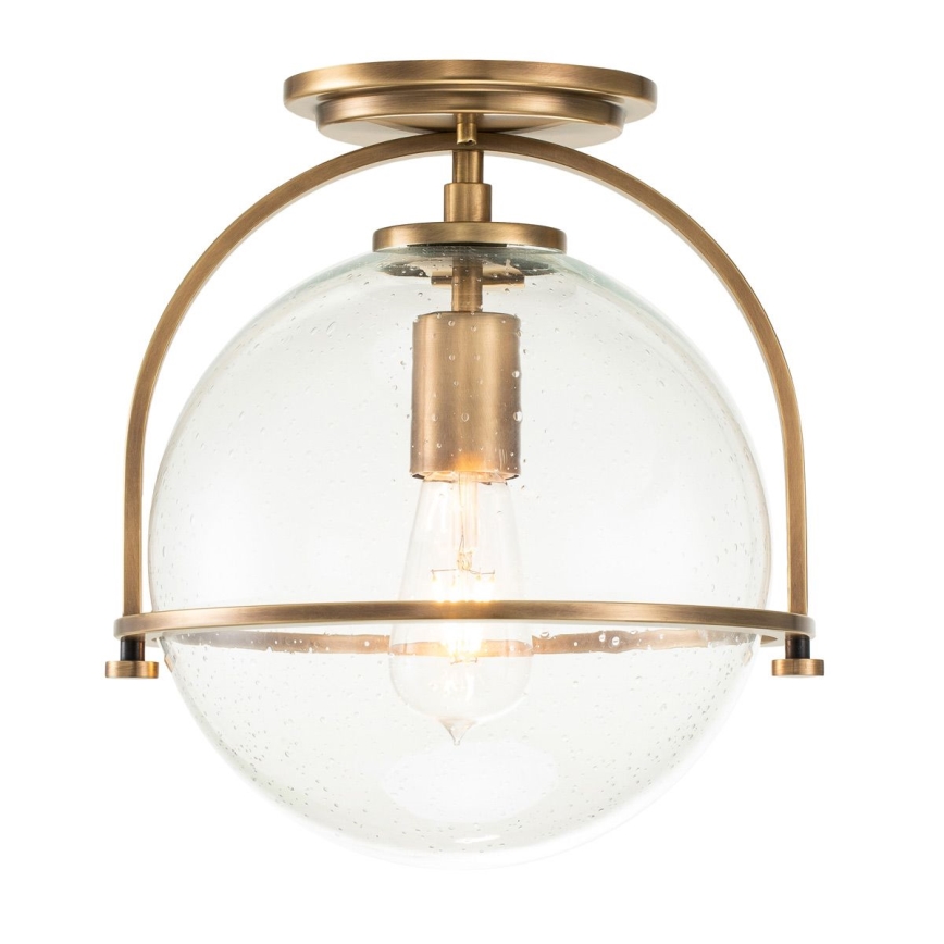 Quintiesse - Laelamp SOMERSET 1xE27/60W/230V läbimõõt 28,2 cm kuldne