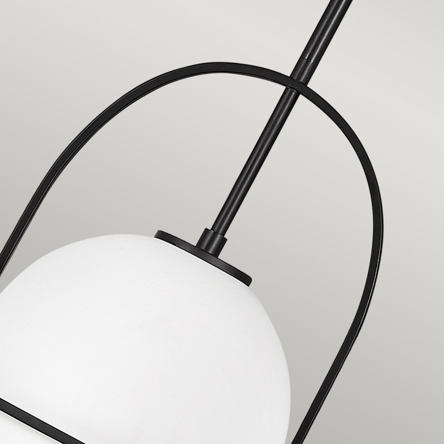 Quintiesse - Laelamp varrega SOMERSET 1xE27/60W/230V, läbimõõt 28,9 cm, must