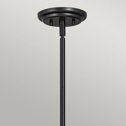Quintiesse - Laelamp varrega SOMERSET 1xE27/60W/230V, läbimõõt 28,9 cm, must