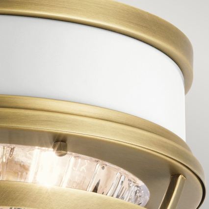 Quintiesse - laelamp TOLLIS 2xE27/40W/230V Ø 30,5 cm kuldne