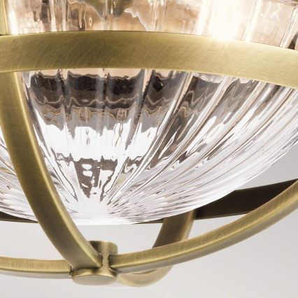 Quintiesse - laelamp TOLLIS 2xE27/40W/230V Ø 30,5 cm kuldne