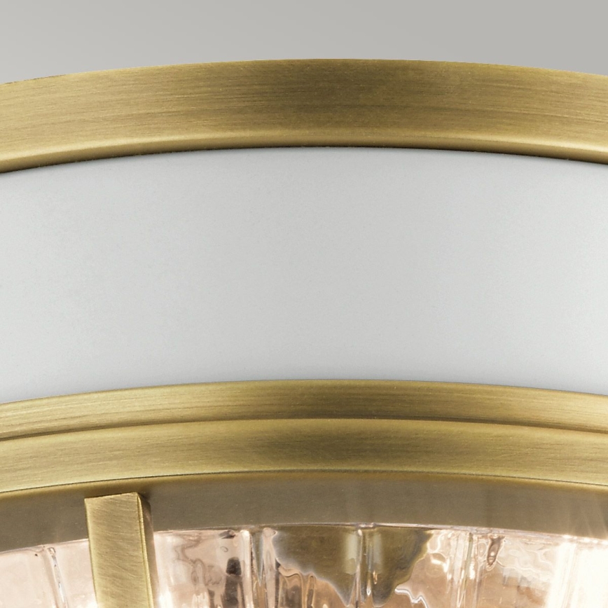 Quintiesse - laelamp TOLLIS 2xE27/40W/230V Ø 30,5 cm kuldne