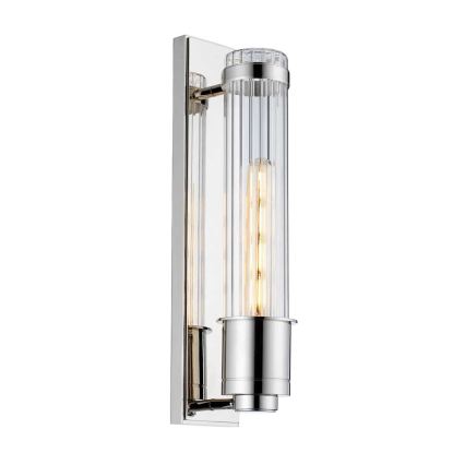 Quintiesse - Vannitoa seinavalgusti WELLINGTON 1xE27/60W/230V IP44 läikiv kroom