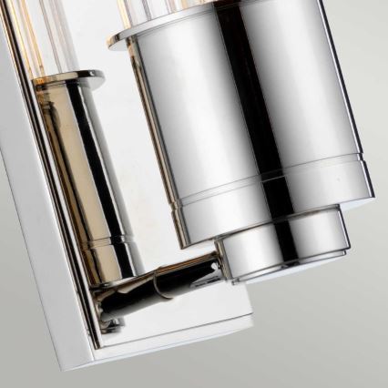 Quintiesse - Vannitoa seinavalgusti WELLINGTON 1xE27/60W/230V IP44 läikiv kroom
