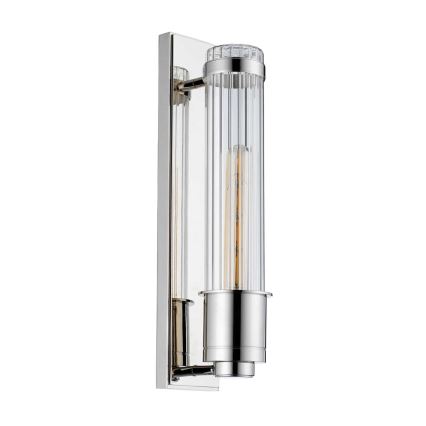 Quintiesse - Vannitoa seinavalgusti WELLINGTON 1xE27/60W/230V IP44 läikiv kroom