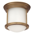 Quintiesse - Välislaelamp HADRIAN 1xE27/60W/230V läbimõõt 16,8 cm IP44 kuldne