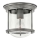 Quintiesse - Välislaevalgusti HADRIAN 1xE27/60W/230V läbimõõt 19,6 cm IP44 mattkroom