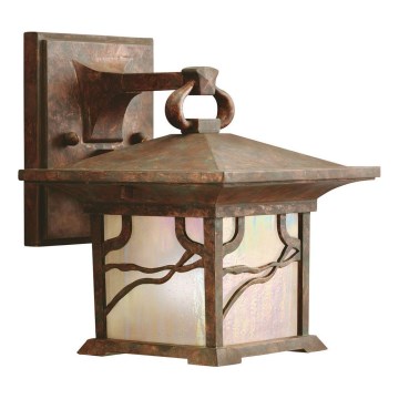 Quintiesse - Välisseinavalgusti MORRIS S 1xE27/60W/230V IP44 pronks