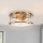 Quintiesse - Vannitoa laevalgusti ASHLAND 2xE27/60W/230V, läbimõõt 30,5 cm, IP44, kuldne