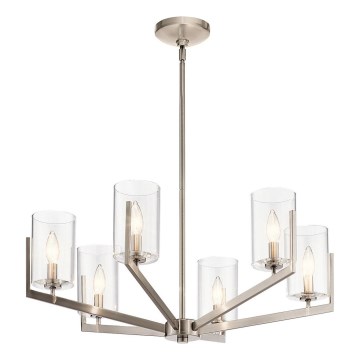 Quintiesse - varrega laelühter NYE 6xE14/40W/230V läbimõõt 71,1 cm mattkroom