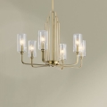 Quintiesse - varrega lühter KIMROSE 6xE14/40W/230V läbimõõt 68,6 cm kuldne