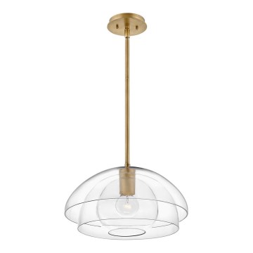 Quintiesse - Varrega lühter LOTUS 1xE27/60W/230V, läbimõõt 40,7 cm, kuldne