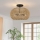 Quoizel - laelamp CASABLANCA 3xE27/60W/230V pruun