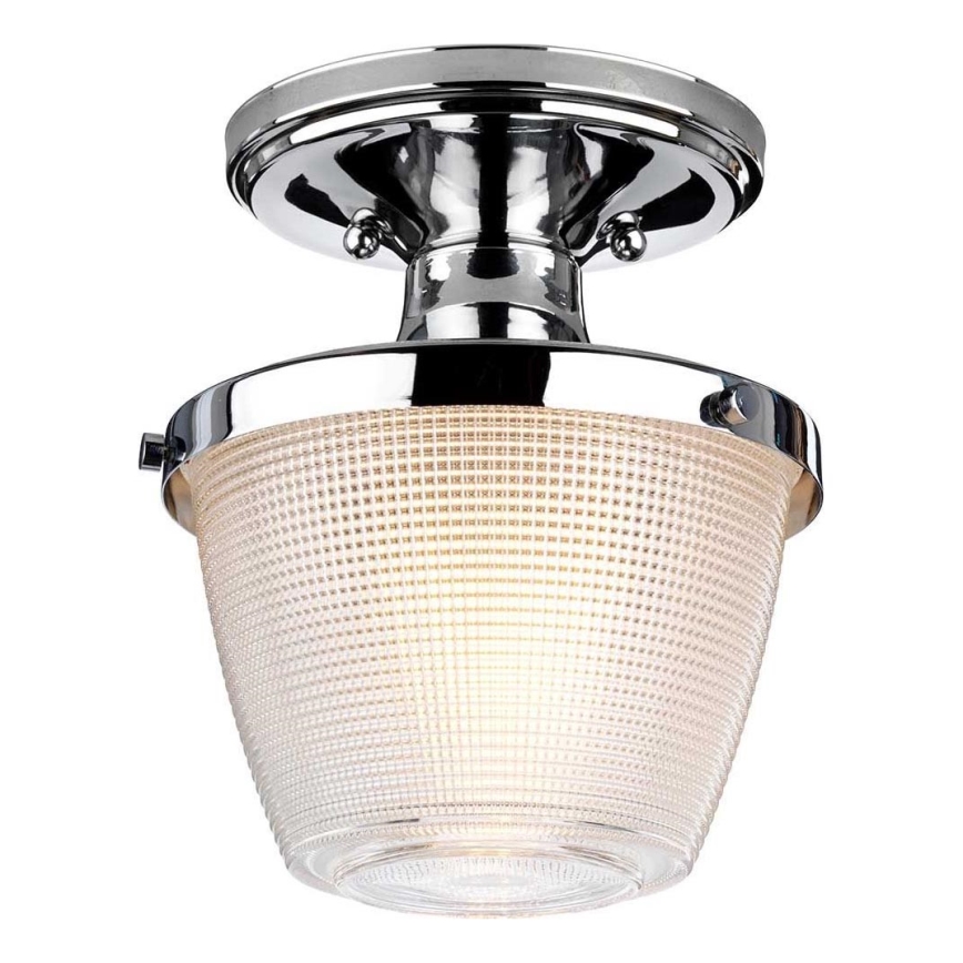 Quoizel - Laevalgusti vannituppa DUBLIN 1xE27/40W/230V IP44 läikiv kroom