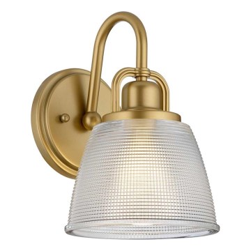 Quoizel - LED Seinavalgusti vannituppa DUBLIN 1xG9/3W/230V IP44 kuldne