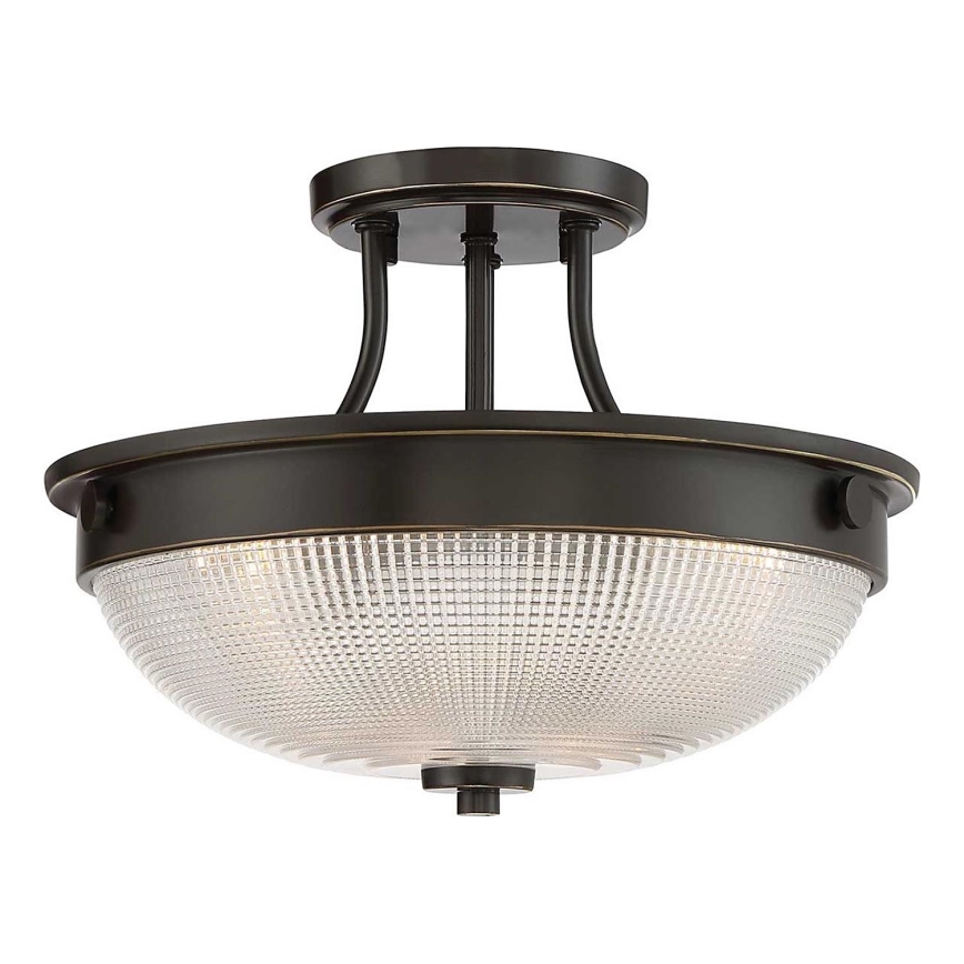 Quoizel - Pinnale kinnitatav lühter MANTLE 2xE27/60W/230V pronks