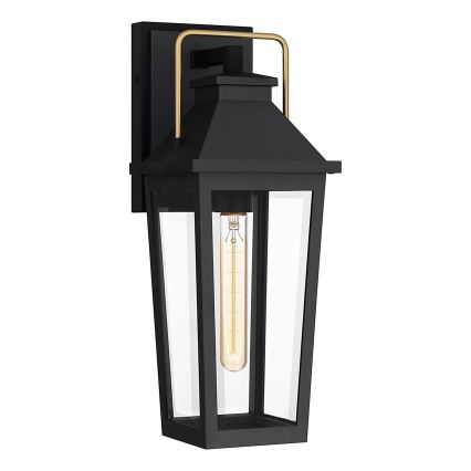 Quoizel - väliskasutuseks mõeldud seinavalgusti BUCKLEY M 1xE27/40W/230V IP44 must