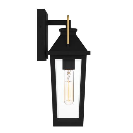 Quoizel - Väli seinavalgusti BUCKLEY 1xE27/40W/230V IP44 must