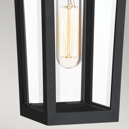 Quoizel - Väli seinavalgusti BUCKLEY 1xE27/40W/230V IP44 must