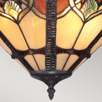 Quoizel - Tiffany CAMBRIDGE laelamp 2xE27/100W/230V