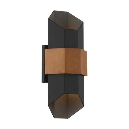 Quoizel - LED Väli seinavalgusti CHASM 2xLED/5,5W/230V IP44