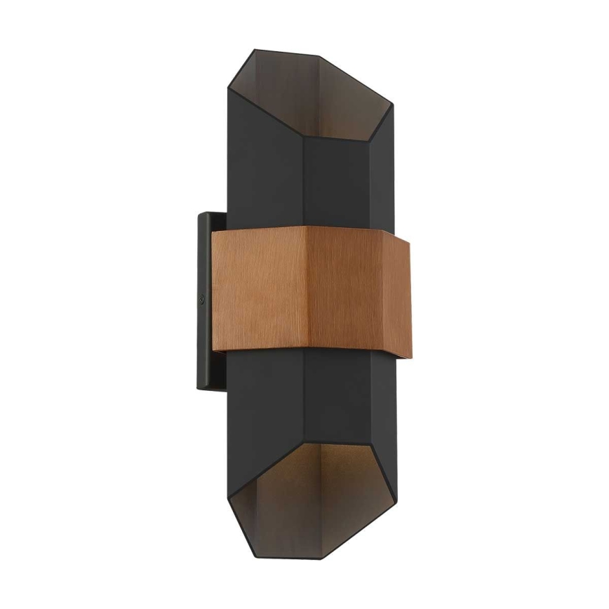 Quoizel - LED Väli seinavalgusti CHASM 2xLED/5,5W/230V IP44