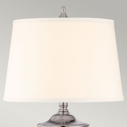 Quoizel - Laualamp DENNISON 1xE27/60W/230V läikiv kroom
