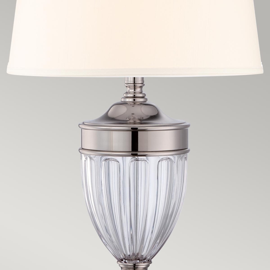 Quoizel - Laualamp DENNISON 1xE27/60W/230V läikiv kroom